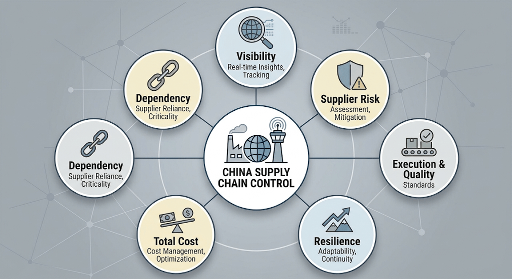 six china supply chain risk questions