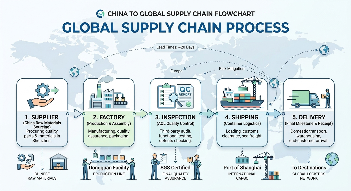 supply chain control processes