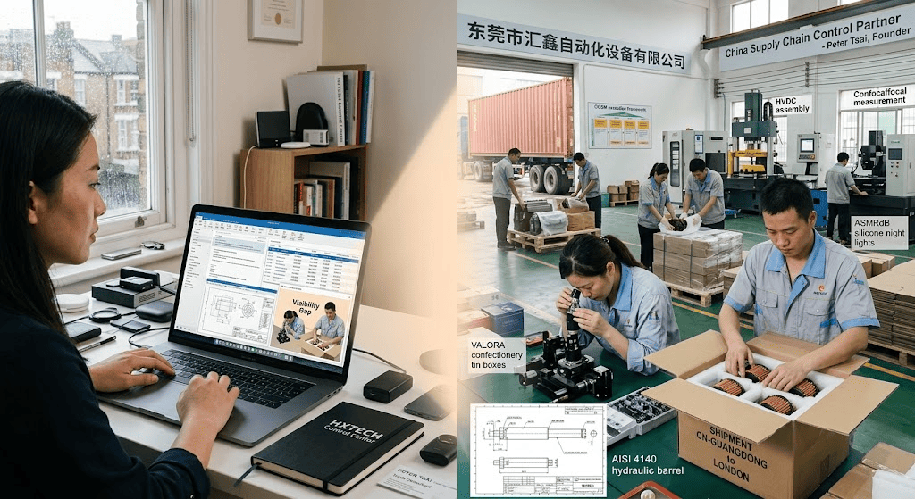 china supply chain visibility gap overseas buyer factory